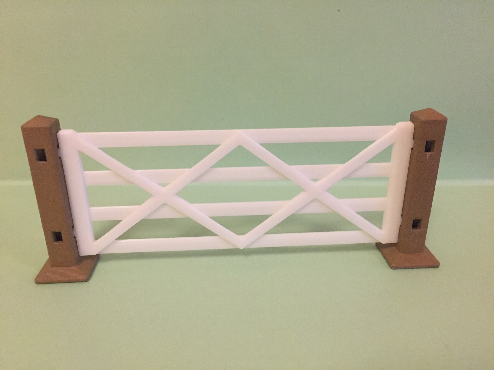 STL file Horse fence for playmobil toys・3D printing model to download・Cults